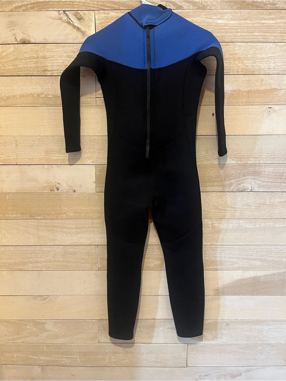 SURQO Kids Blue & Black Full Body Wetsuit - Kids Swim